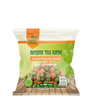 אפונה וגזר מוקפאת