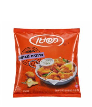 כרובית מצופה בפירורי לחם